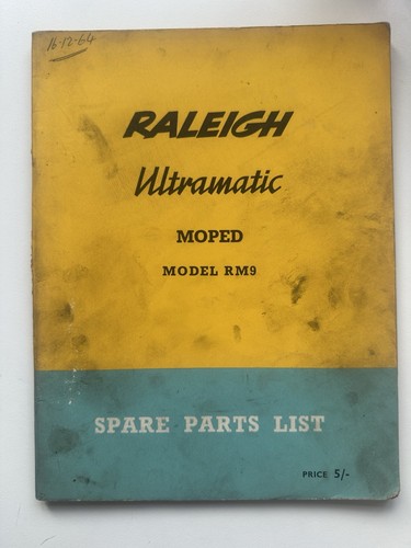 Raleigh ultramatic moped - raleigh, model