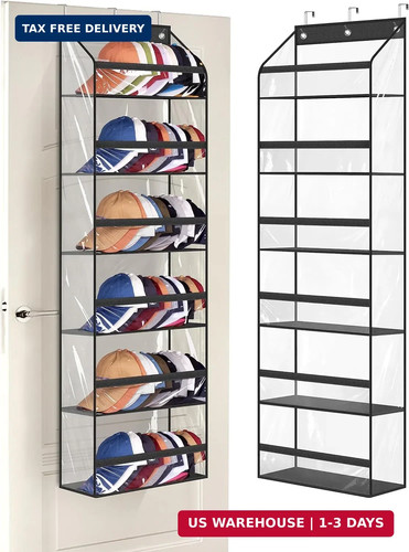 Clear over the door hat - the, racks