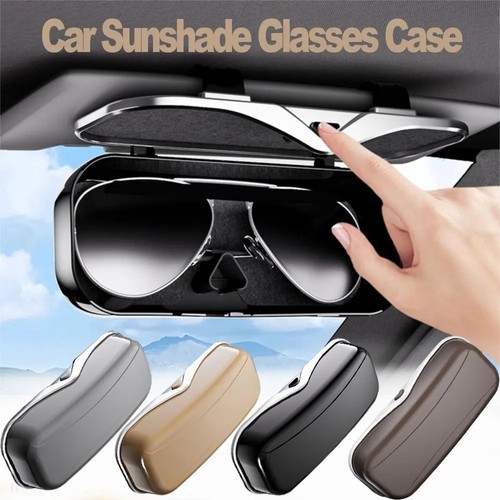 Car sun glasses holder case - glasses,