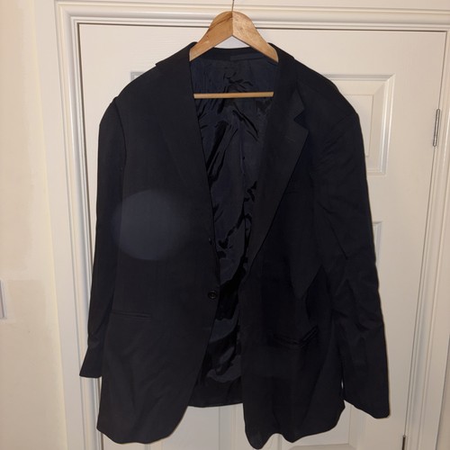 Armani black suit jacket size - suit,