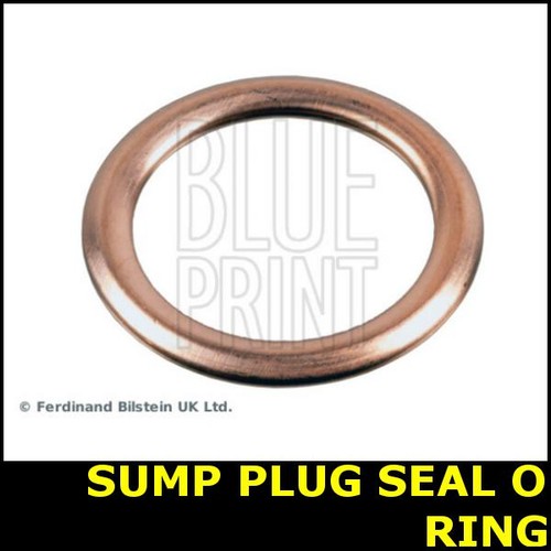 Oil sump plug seal ring - oil, o