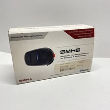 SENA SMH5 BLUETOOTH MOTORCYCLE HELMET  INTERCOM SYSTEM MICROPHONE KIT *Read