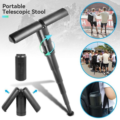 Portable walking stick chair - portable,