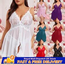 Plus Size Women Sexy Lace