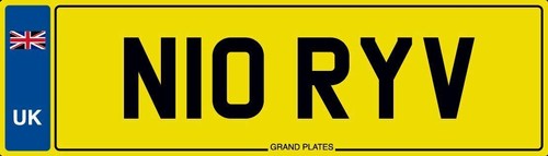 Norrie norry number plate - number,