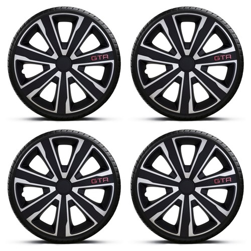 Wheel trims black silver - trims, &