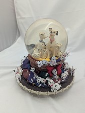 Disney 101 Dalmatians Snow Globe Musical Very Rare Vintage