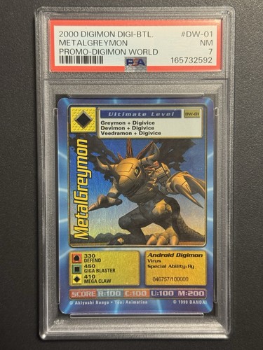 Digimon metalgreymon 01 - metalgreymon, dw-01