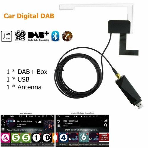 Digital dab car adapter tuner - dab,