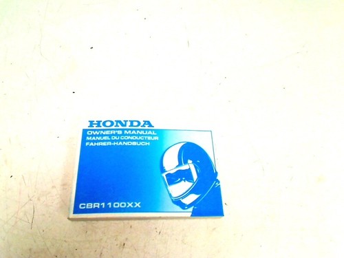 Owners manual honda cbr - owners,