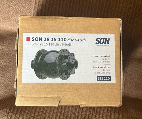 Son hub dynamo - hub, 15mm