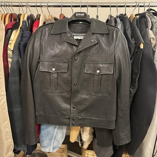 Maison margiela leather jacket - maison,