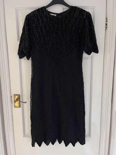 Vintage brilliante black silk - vintage,