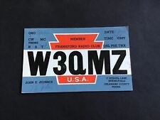 Vintage QSL Radio