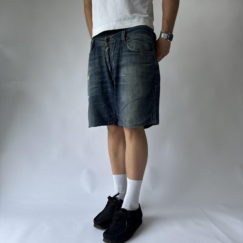 Vintage diesel denim shorts - vintage,