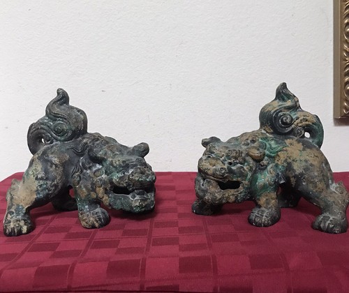 Vintage chinese cast iron - vintage,
