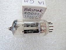 ECC82 12AU7 Brimar 17mm Black