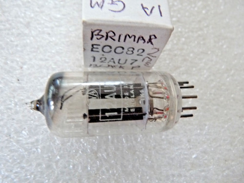 Ecc82 12au7 brimar 17mm black - ecc82,