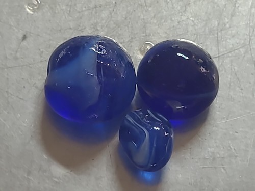 Vintage blue swirl sea - 3,