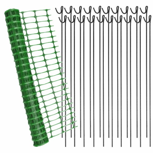 Green plastic mesh - green, safety