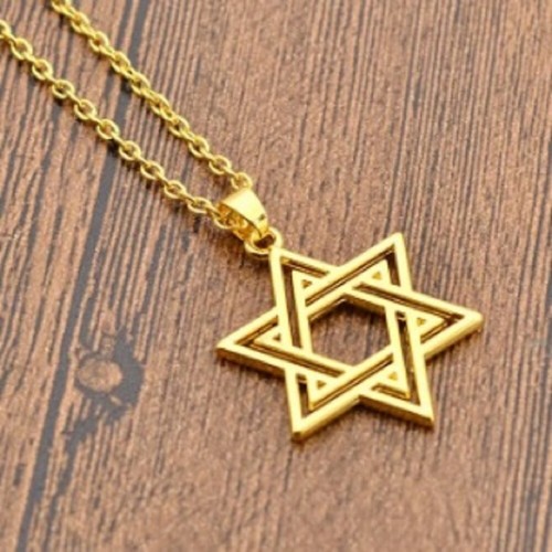 Gold the star david - star,