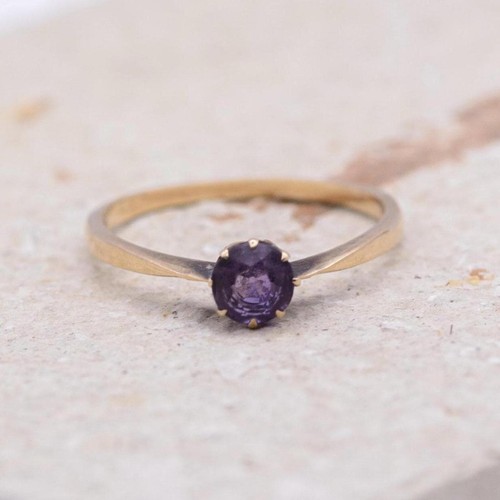 Vintage amethyst ring - vintage,