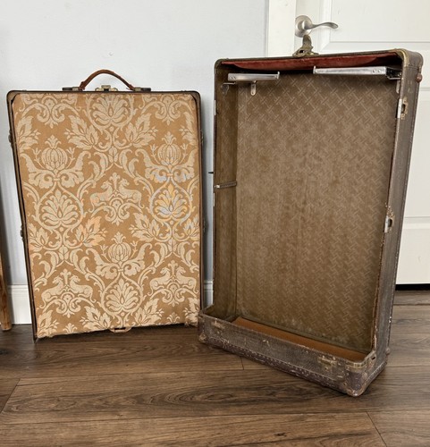 Antique steamer wardrobe - wardrobe, trunk