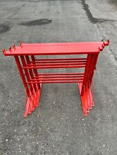 4 x No Size 2 Adjustable Builders Trestles / Trestle Band Stands