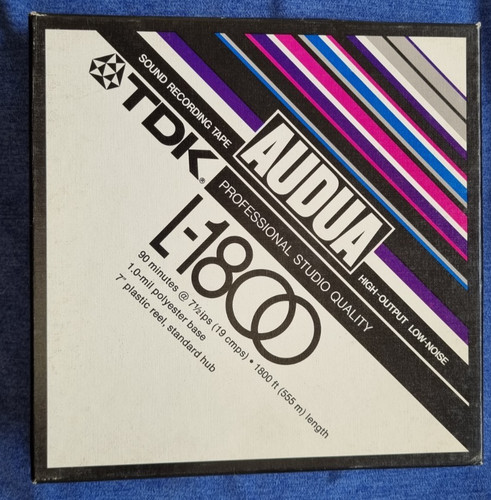 Tdk audua 1800 reel - l-1800, to