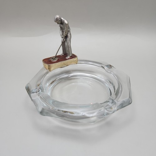 Vintage fort pewter golfer - fort,