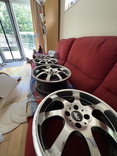 4x100 rims alloy wheels set - alloy,