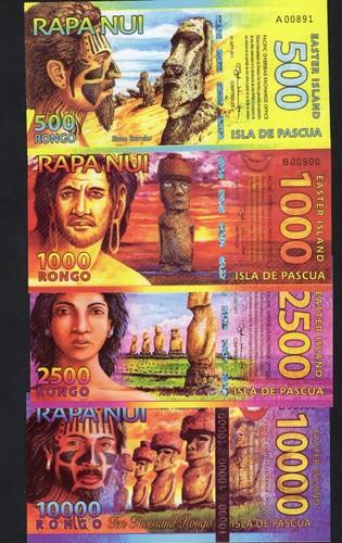 Set easter island polymer - island,