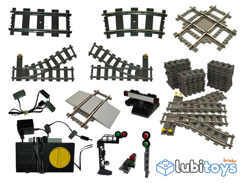 Lego train tracks railway - lego®,