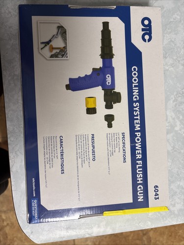 Cooling system power - system, flush