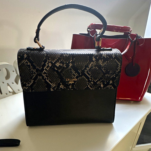 Dune black grey - dune, leather