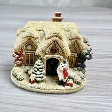 Lilliput Lane Snowflake Christmas Collectable Miniature Cottage No Box/Deeds