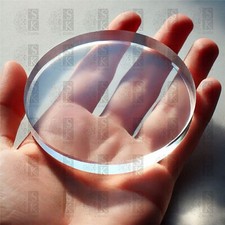Clear Plastic Laser Cut Circle
