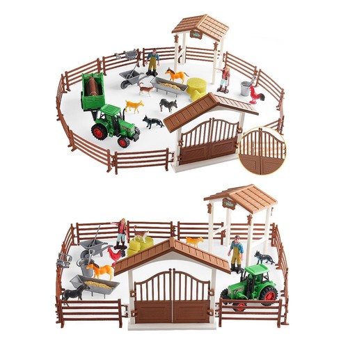 Barn farm animal toy for - farm,