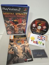 MORTAL KOMBAT SHAOLIN MONKS SONY PLAYSTATION 2 GAME & MANUAL CLEAN TESTED