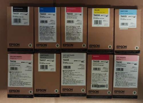 Genuine epson t6031 t6039 ink - genuine,
