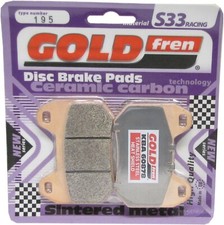 Goldfren S33 Brake Pads Rear