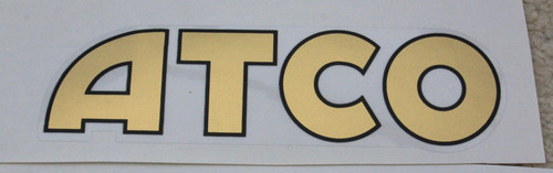 Vintage atco sticker - atco,