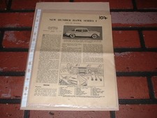 HUMBER HAWK MOTOR TRADER