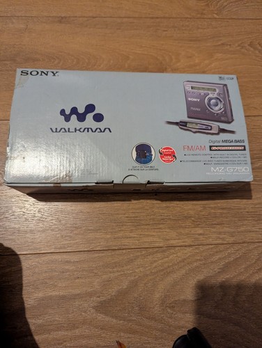 Sony g750 minidisc walkman - sony, mz-g750