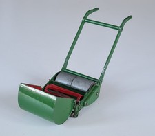 Vintage 1950's Dinky Supertoys 751 Lawnmower with detachable grass box.