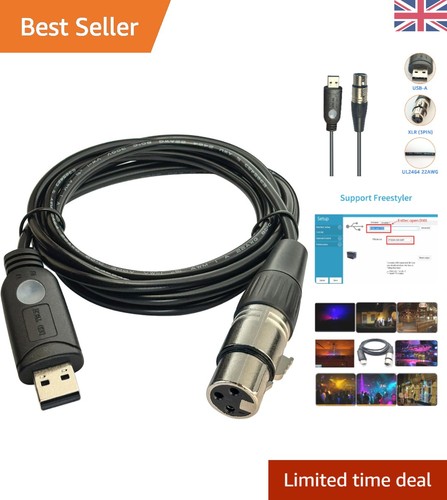 9ft usb dmx interface - usb, to