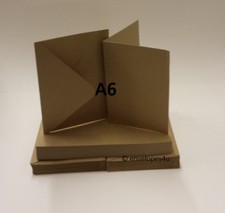 100% Natural Recycled Kraft A6