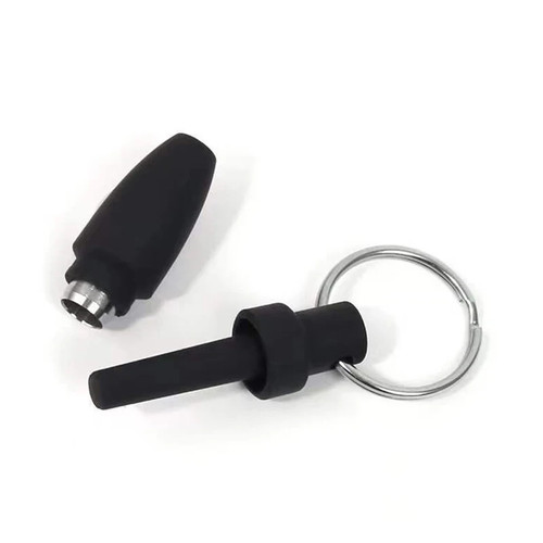 Cigar punch cutter keyring - cigar,