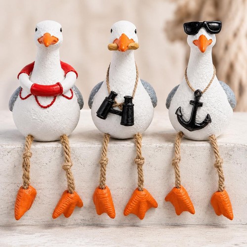 Seagull fun bathroom ornament - fun,