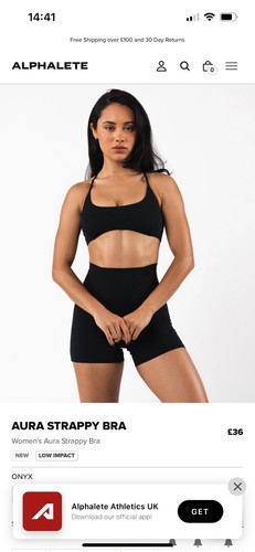 Alphalete black aura - alphalete,